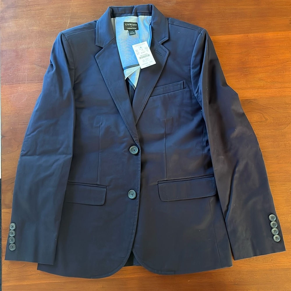 Crewcuts Thompson Navy Blazer